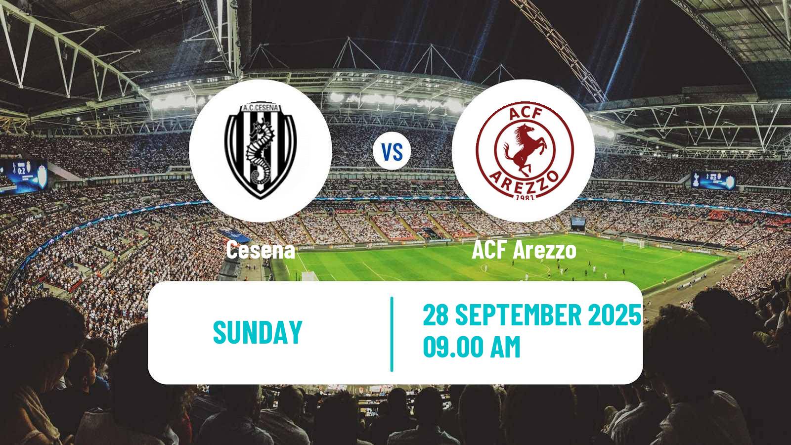 Soccer Italian Serie B Women Cesena - Arezzo