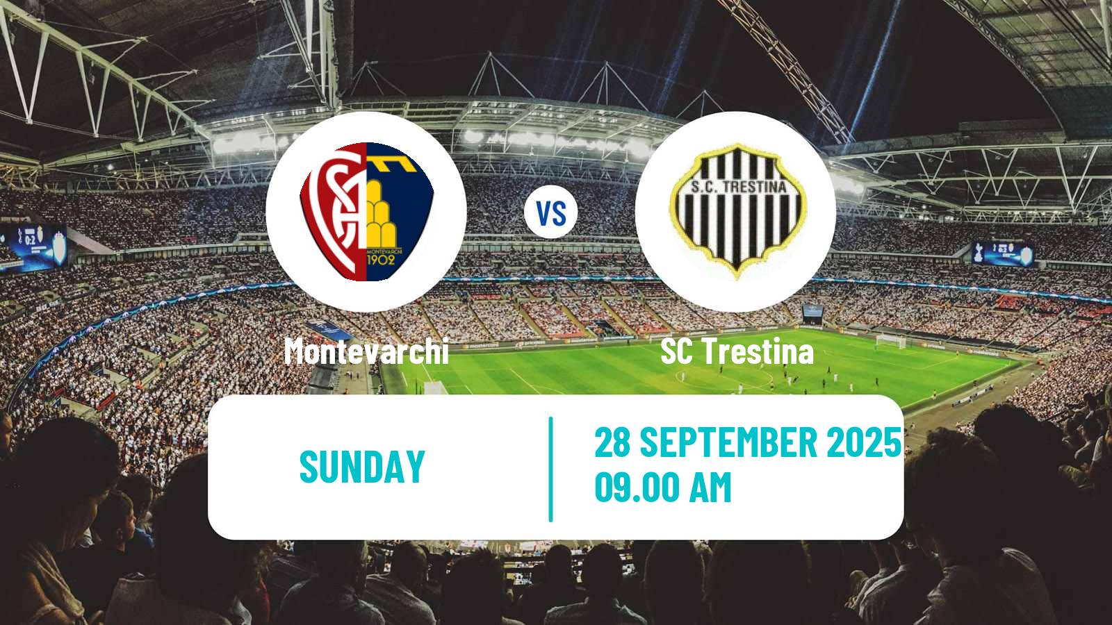 Soccer Italian Serie D - Group E Montevarchi - Trestina