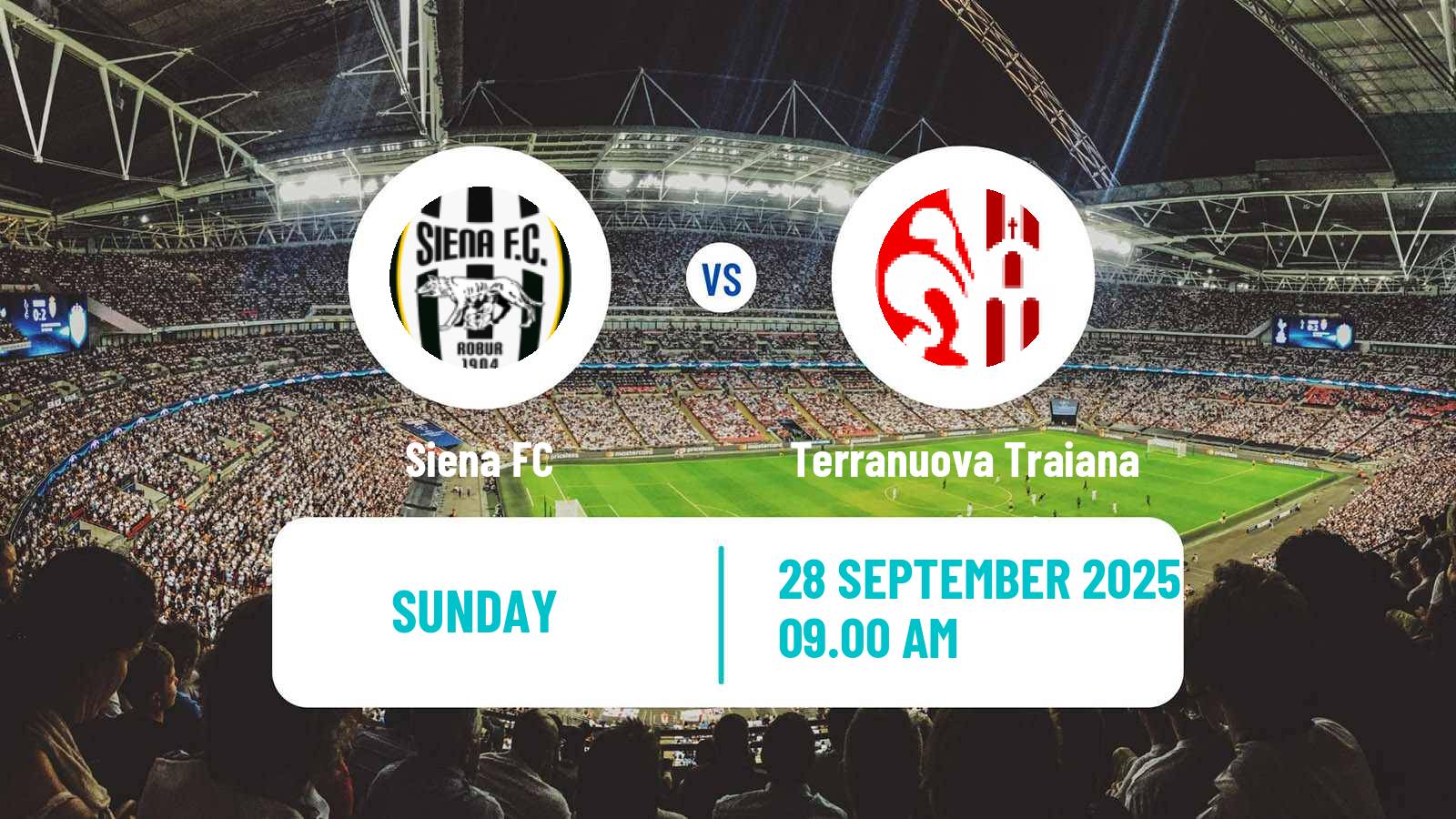 Soccer Italian Serie D - Group E Siena - Terranuova Traiana