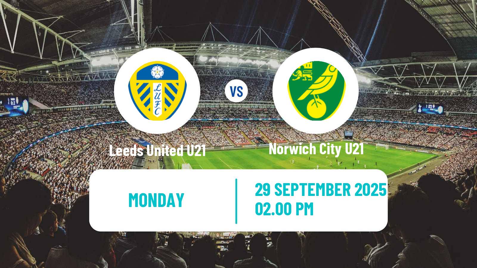 Soccer English Premier League 2 Leeds United U21 - Norwich City U21