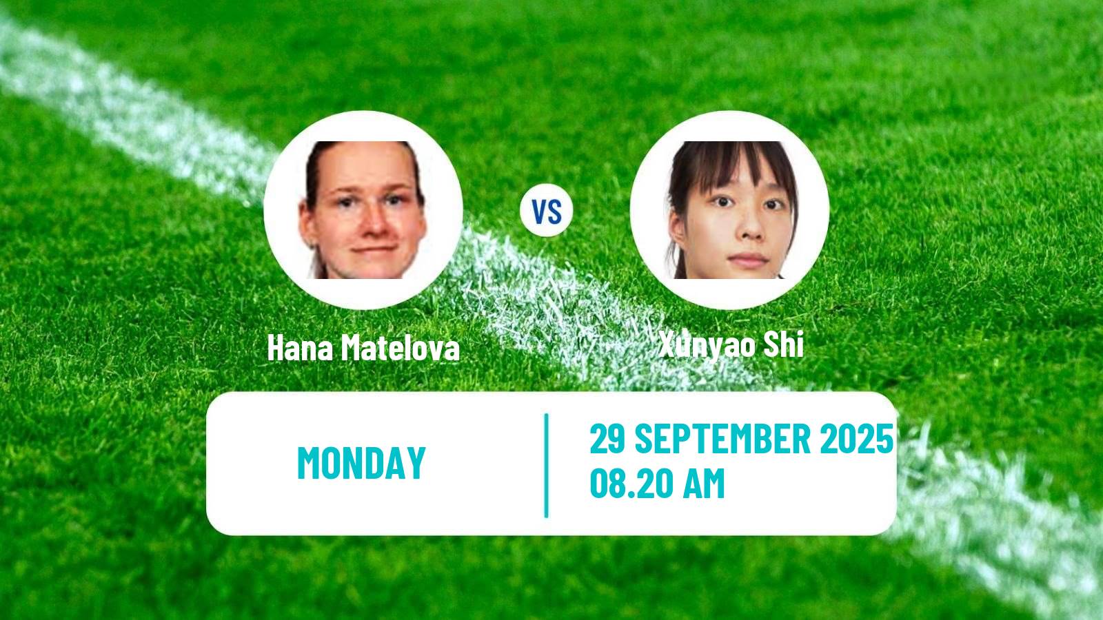 Table tennis China Smash Women Hana Matelova - Xunyao Shi