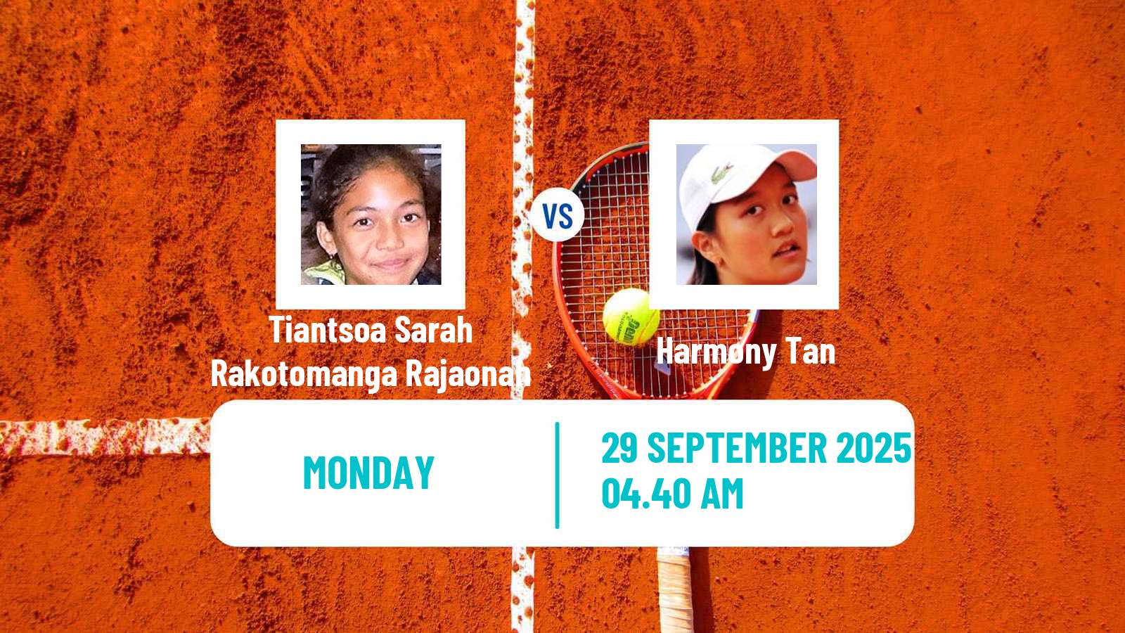 Tennis Samsun Challenger Women Tiantsoa Sarah Rakotomanga Rajaonah - Harmony Tan