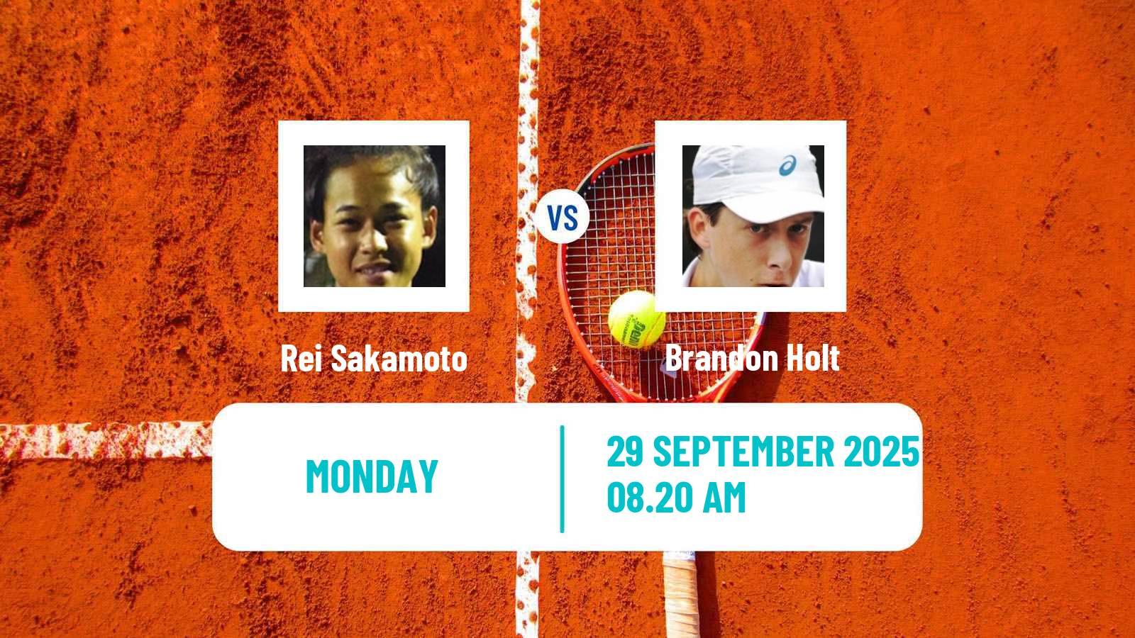 Tennis ATP Shanghai Rei Sakamoto - Brandon Holt