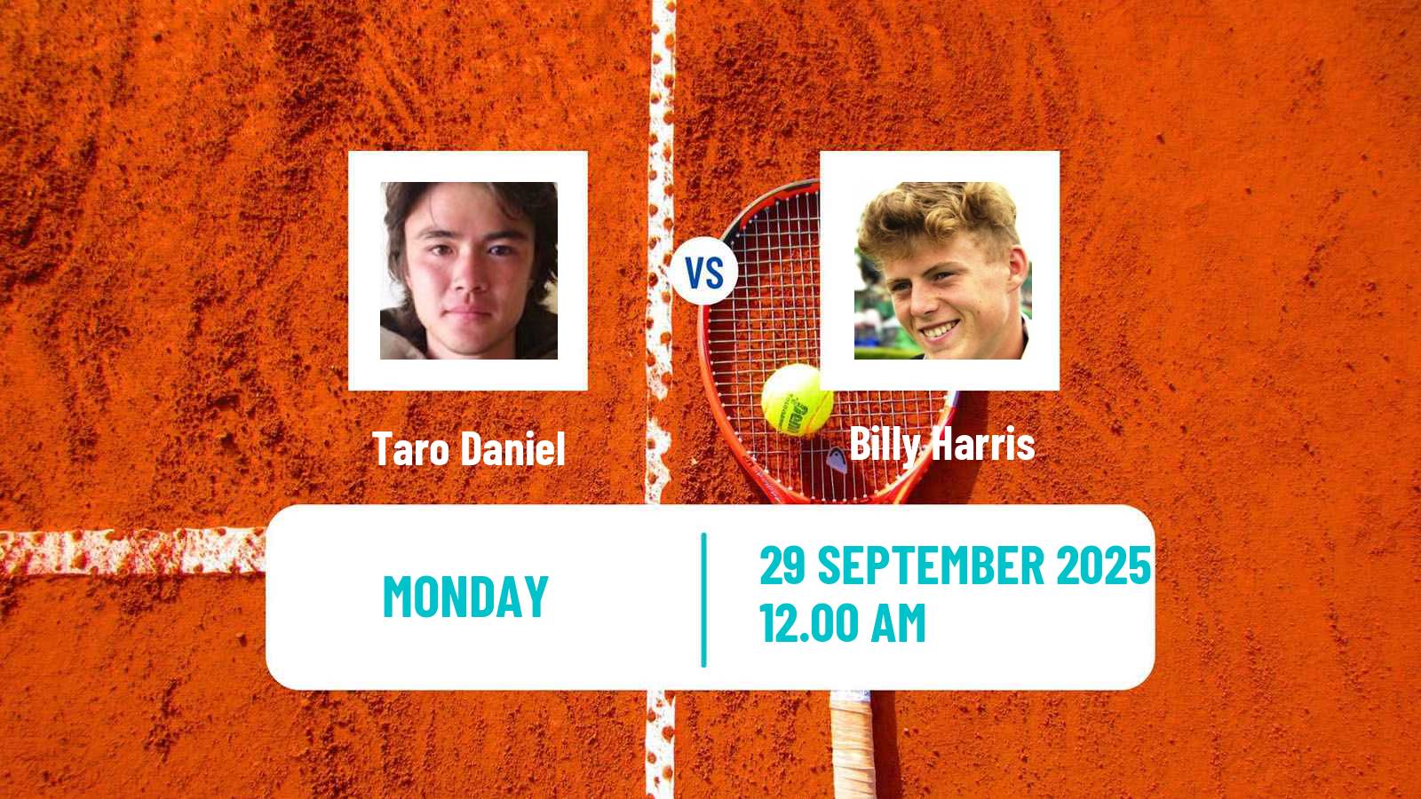 Tennis ATP Shanghai Taro Daniel - Billy Harris