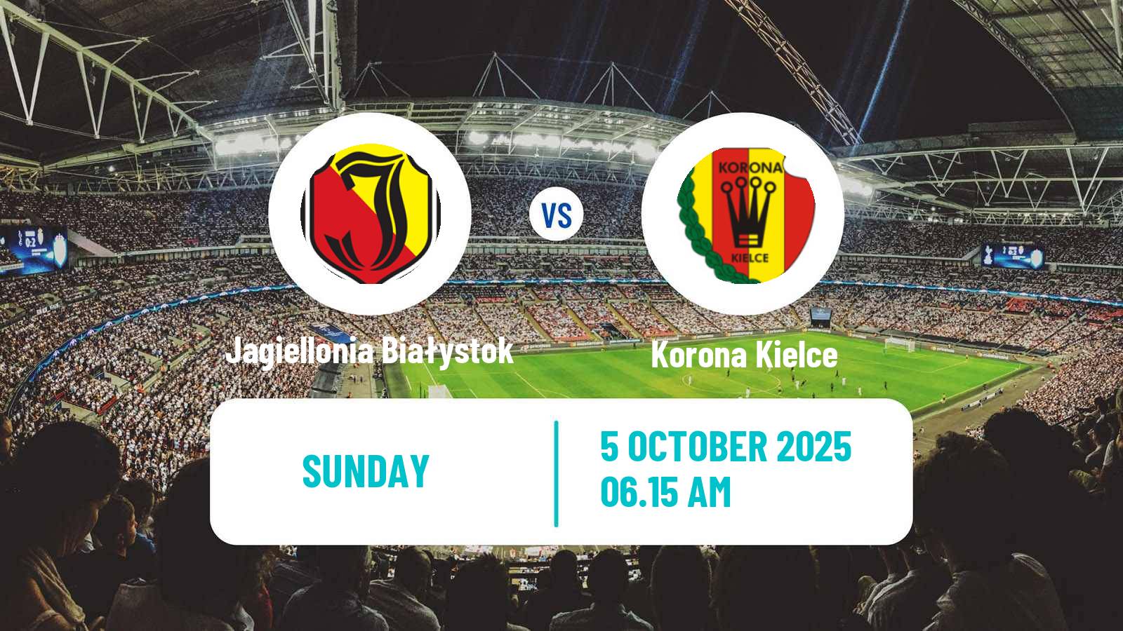 Soccer Polish Ekstraklasa Jagiellonia Białystok - Korona Kielce