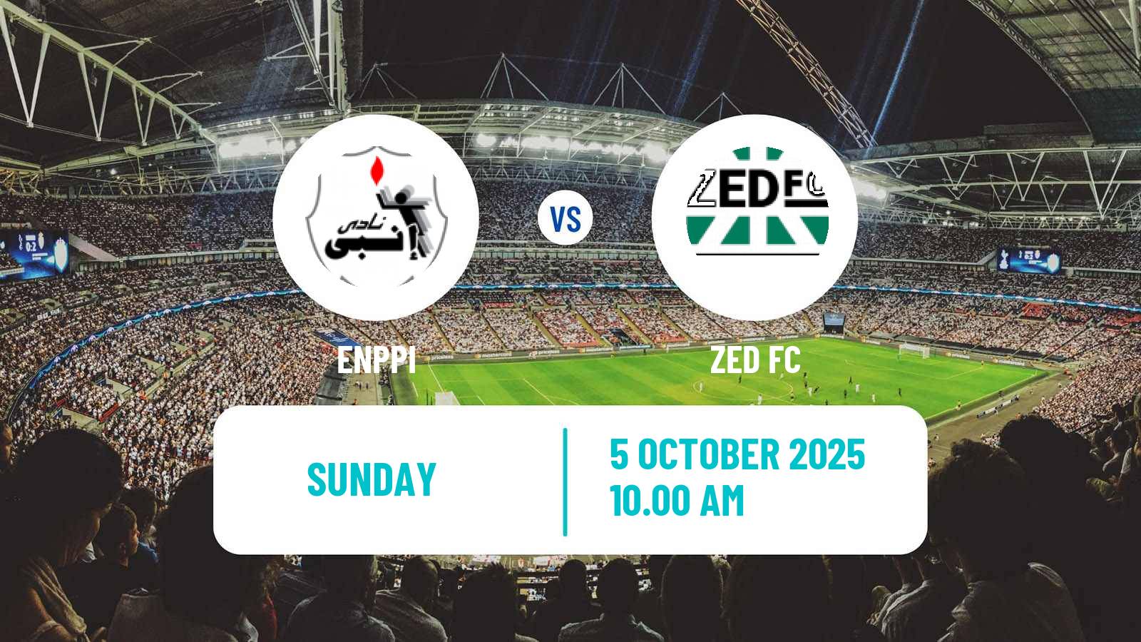 Soccer Egyptian Premier League ENPPI - ZED