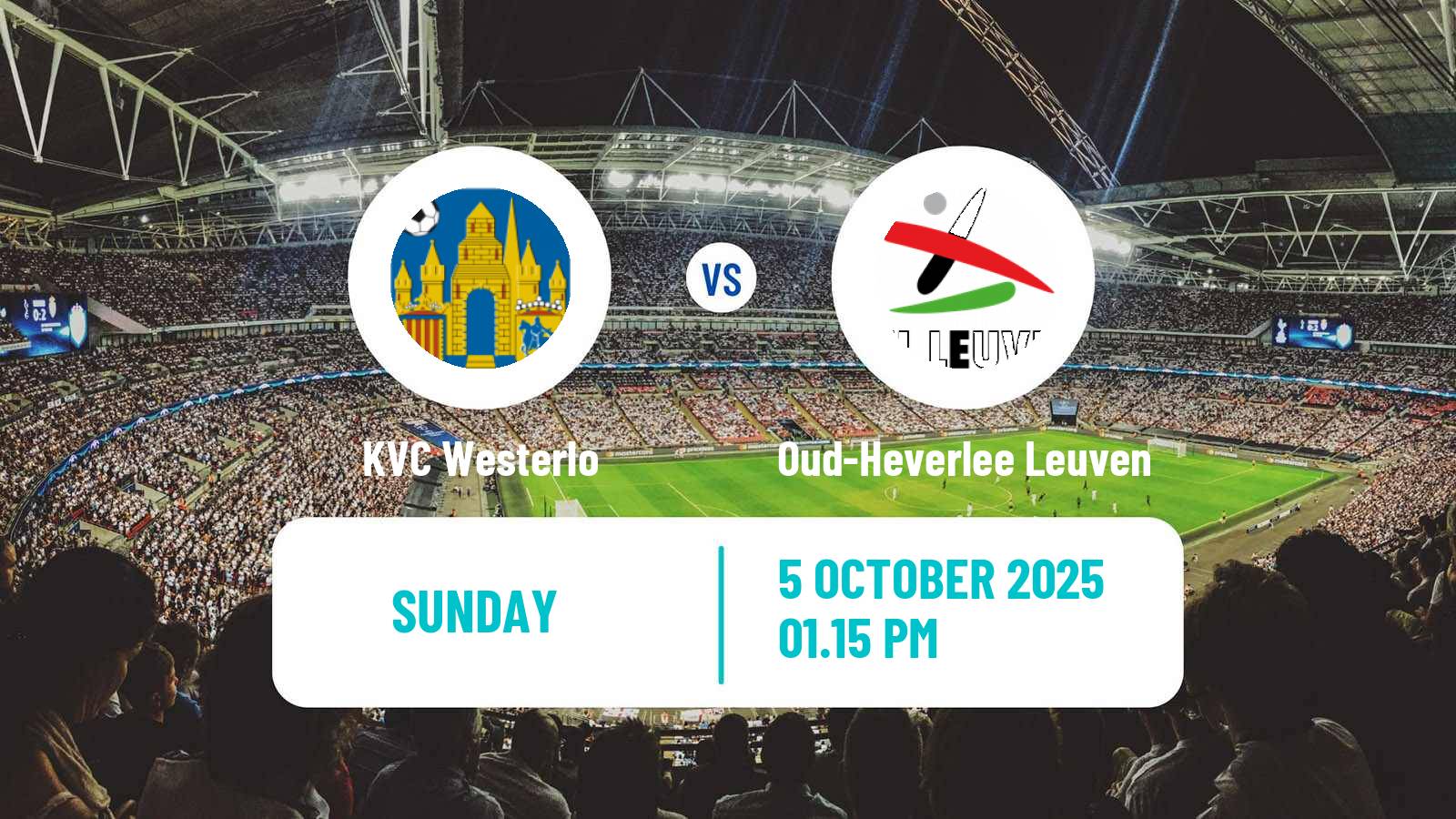 Soccer Belgian Jupiler Pro League Westerlo - Oud-Heverlee Leuven