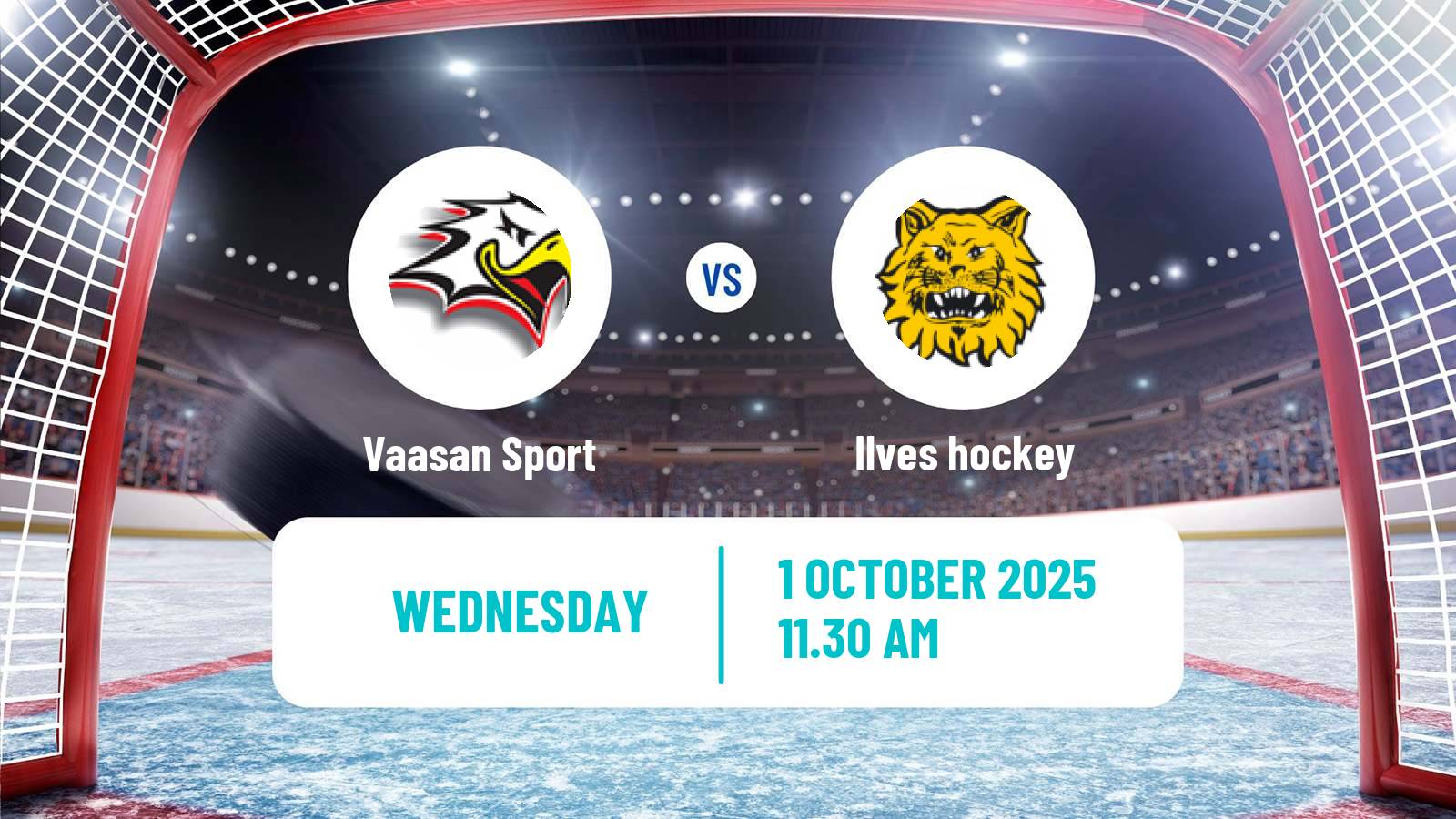 Hockey Finnish SM-liiga Vaasan Sport - Ilves