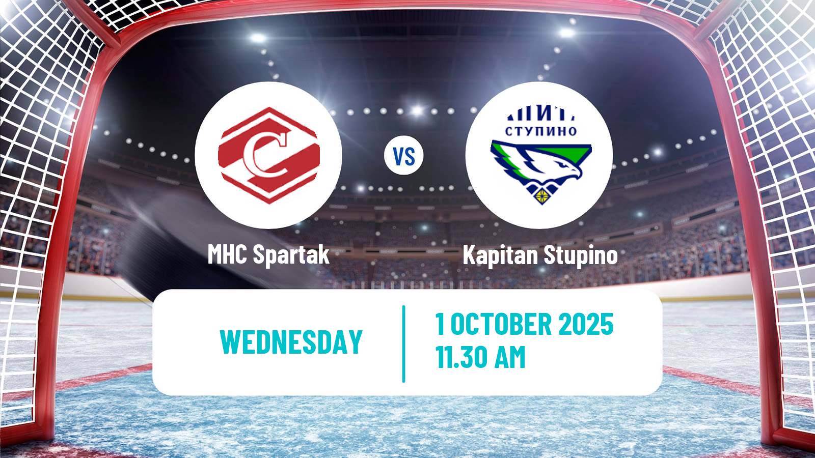 Hockey MHL MHC Spartak - Kapitan Stupino