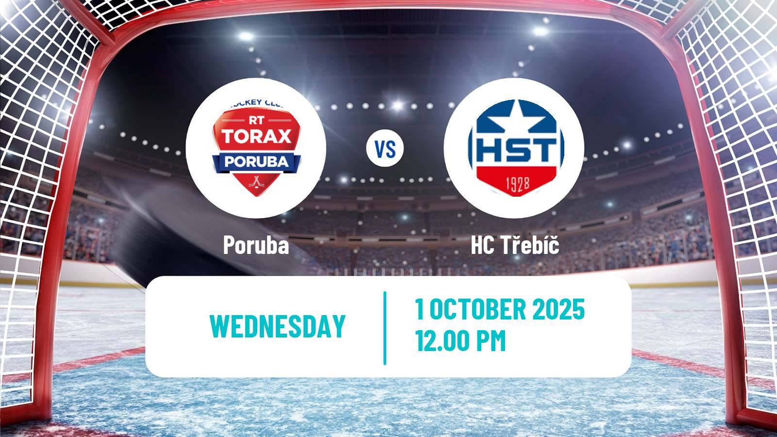 Hockey Czech Chance Liga Poruba - Třebíč