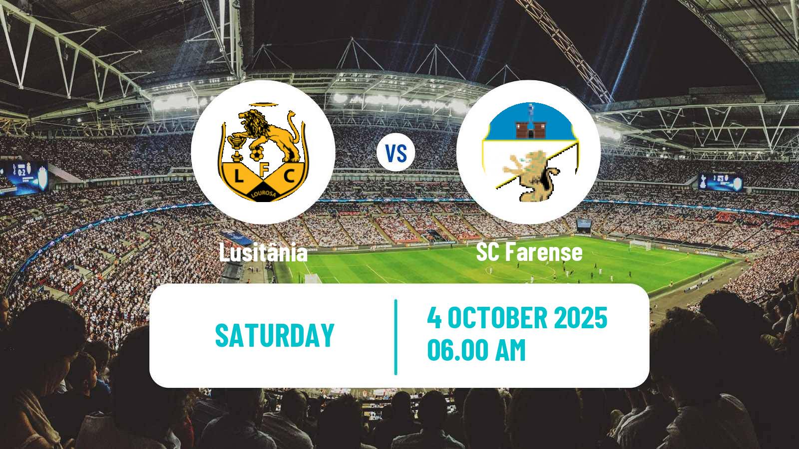 Soccer Portuguese Liga 2 Lusitânia - Farense