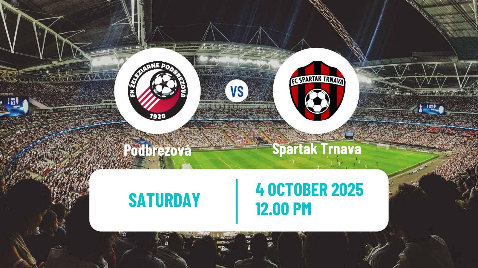Soccer Slovak Superliga Podbrezová - Spartak Trnava
