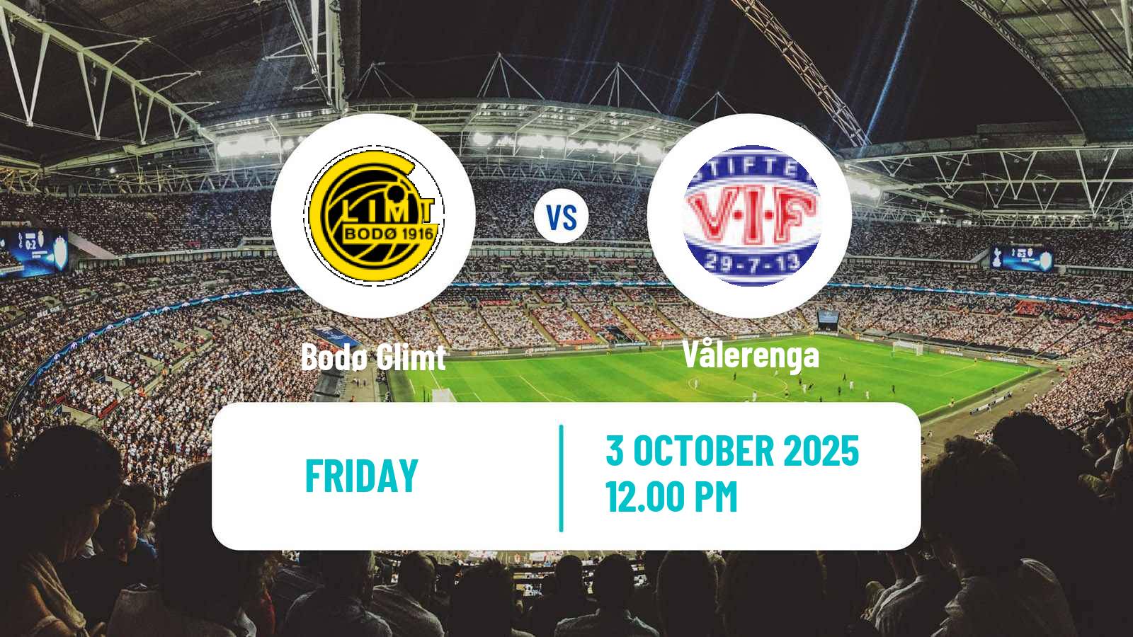 Soccer Norwegian Toppserien Women Bodø Glimt - Vålerenga