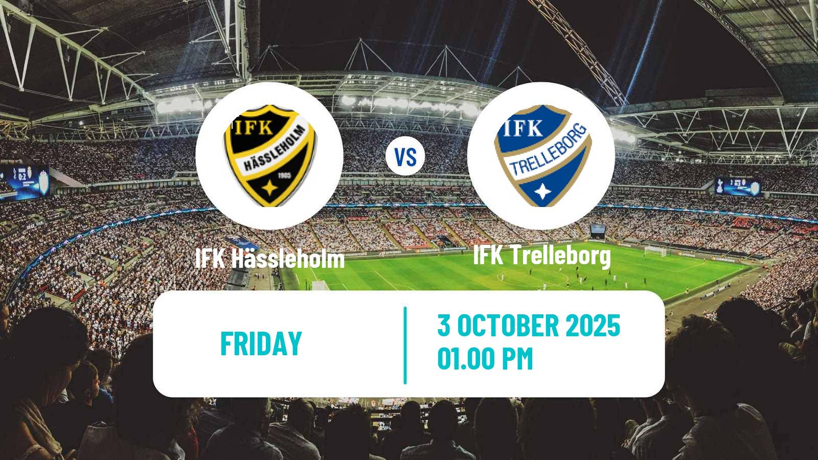 Soccer Swedish Division 2 - Södra Götaland IFK Hässleholm - IFK Trelleborg