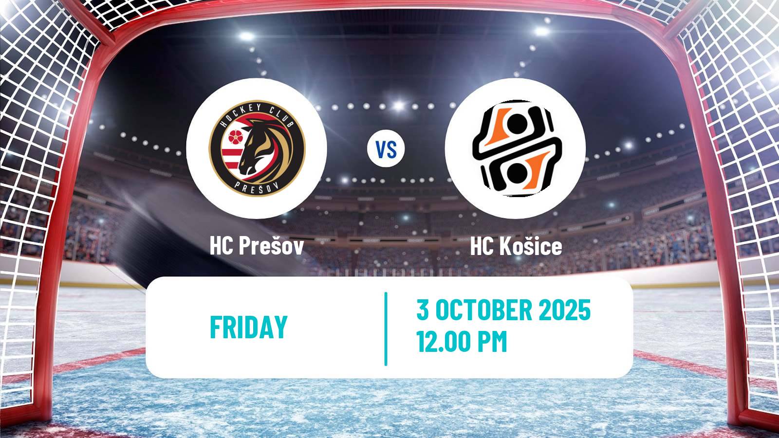 Hockey Slovak Extraliga Prešov - HC Košice
