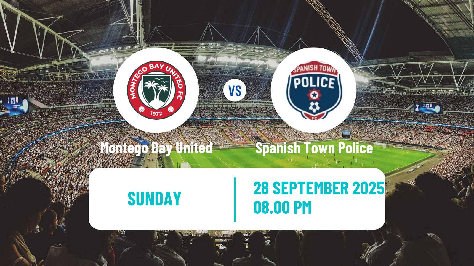 Soccer Jamaica National Premier League Montego Bay United - Spanish Town Police