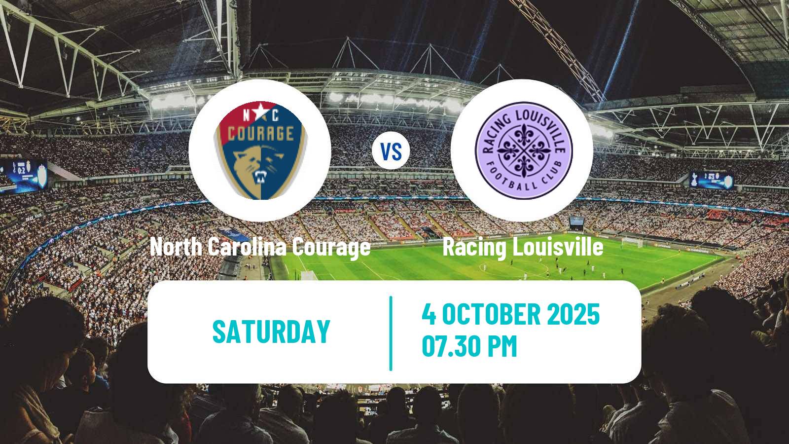 Soccer NWSL North Carolina Courage - Racing Louisville