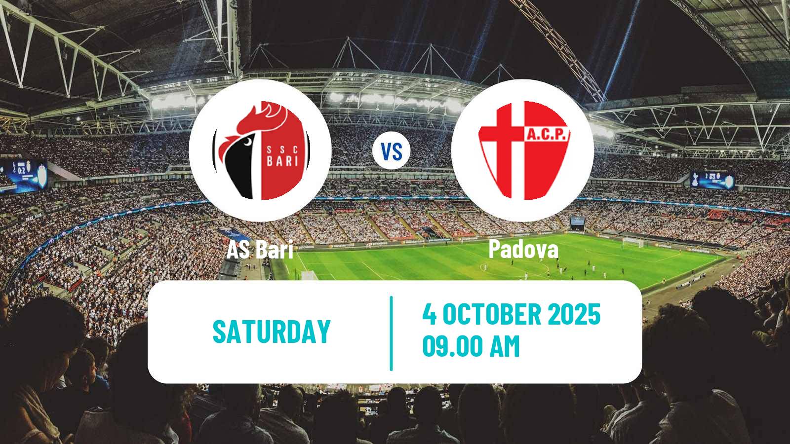 Soccer Italian Serie B Bari - Padova