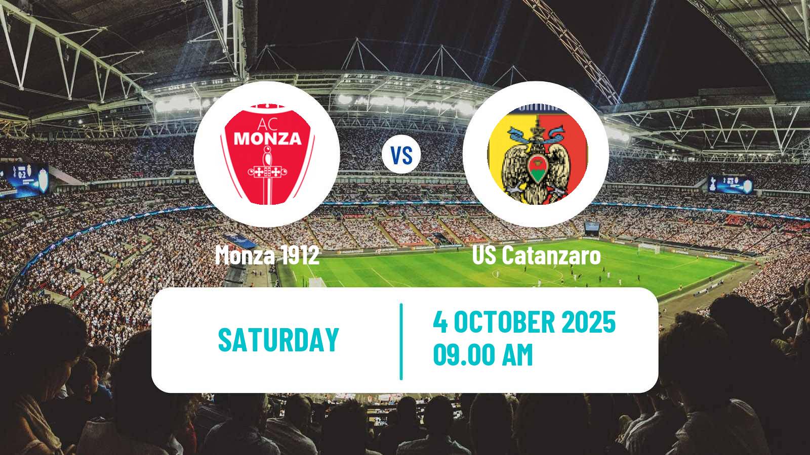 Soccer Italian Serie B Monza - Catanzaro