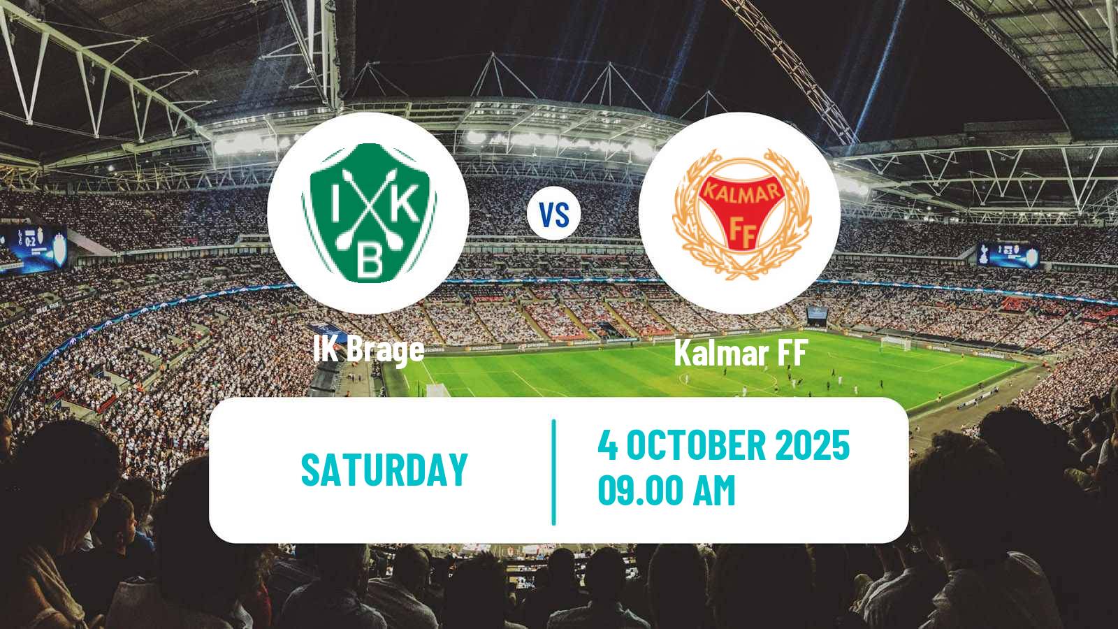 Soccer Swedish Superettan Brage - Kalmar