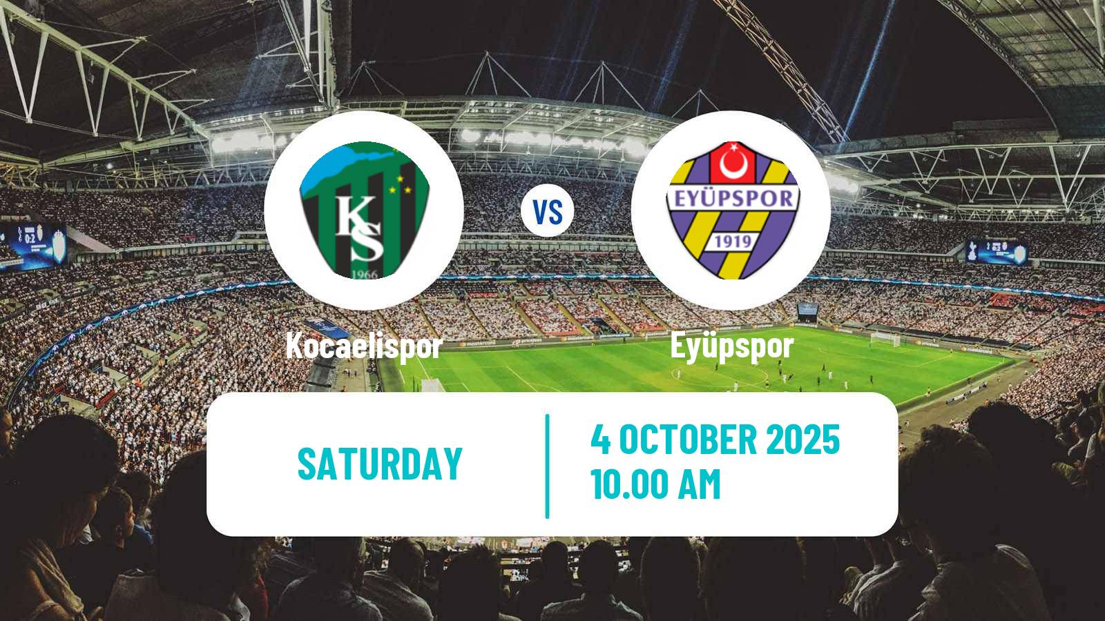 Soccer Turkish Super League Kocaelispor - Eyüpspor