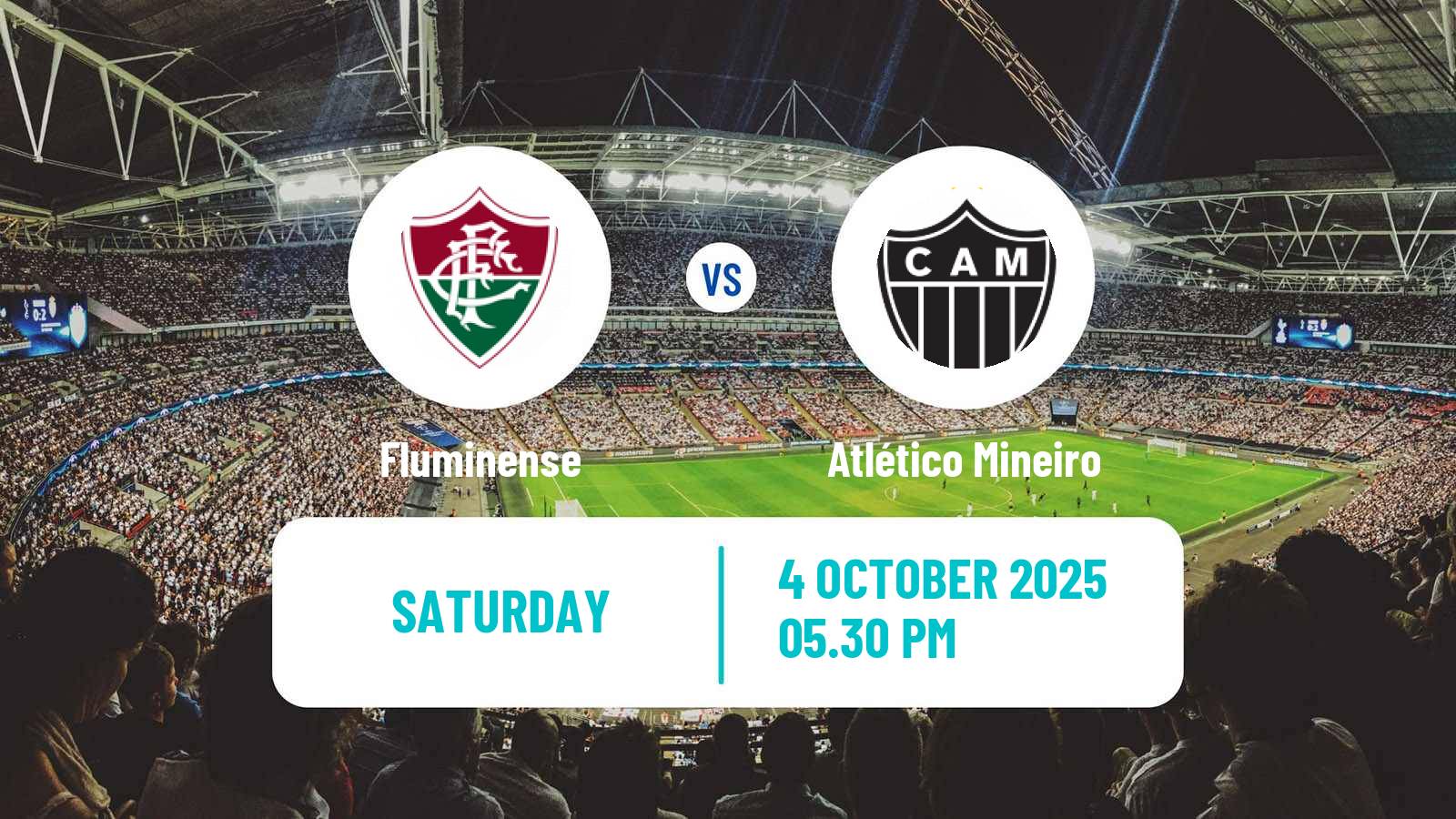 Soccer Brazilian Serie A Fluminense - Atlético Mineiro