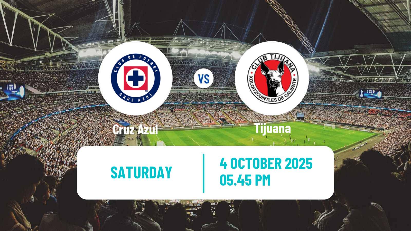Soccer Mexican Liga MX Women Cruz Azul - Tijuana