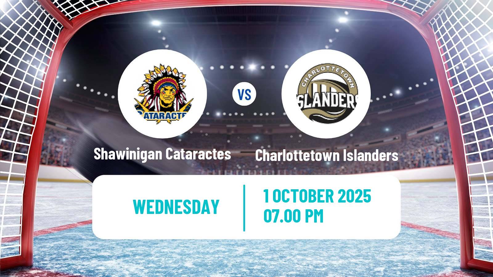 Hockey QMJHL Shawinigan Cataractes - Charlottetown Islanders