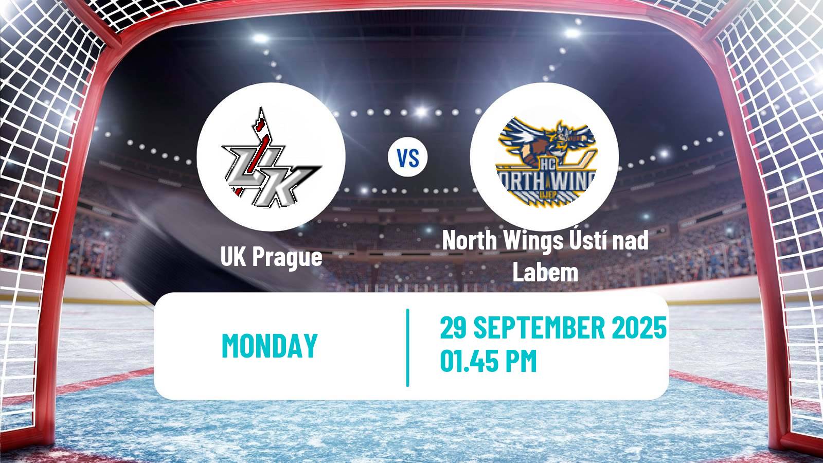 Hockey Czech ULLH UK Prague - North Wings Ústí nad Labem