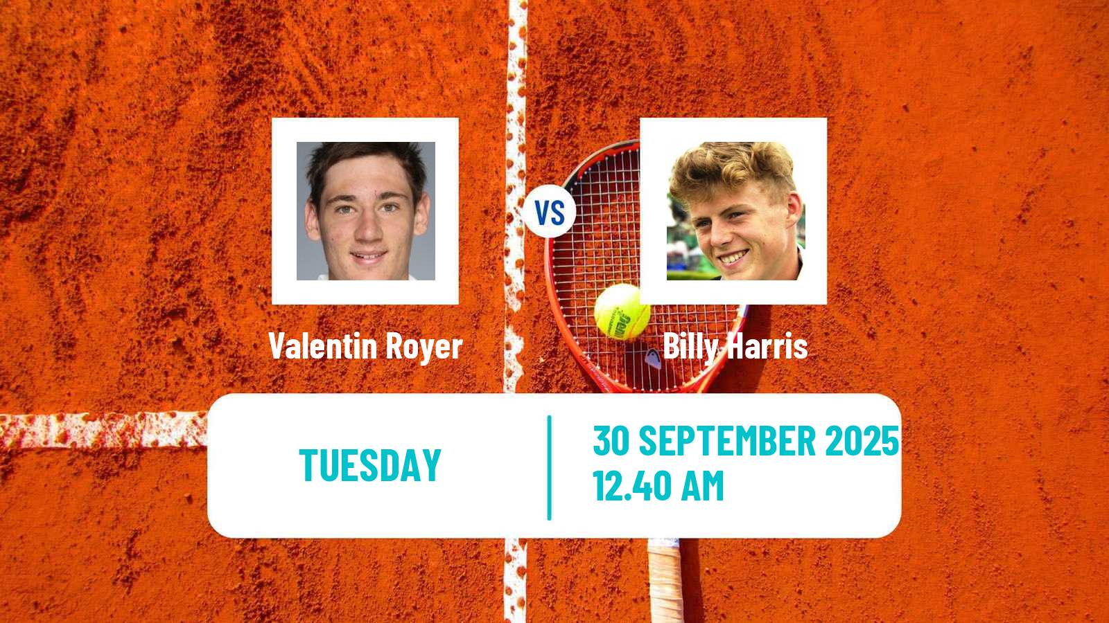 Tennis ATP Shanghai Valentin Royer - Billy Harris