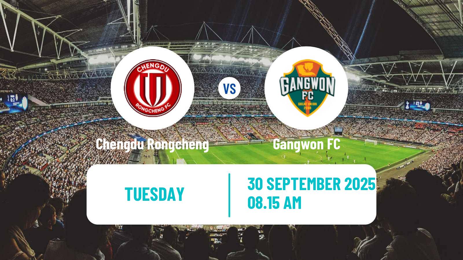 Soccer AFC Champions League Chengdu Rongcheng - Gangwon