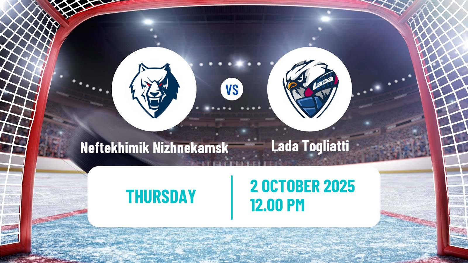 Hockey KHL Neftekhimik Nizhnekamsk - Lada Togliatti