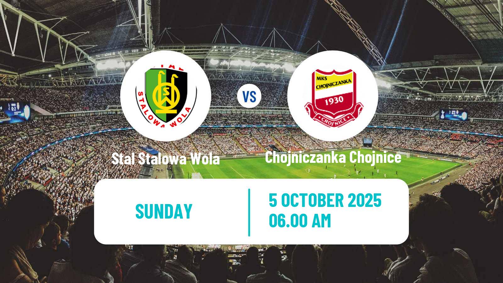 Soccer Polish Division 2 Stal Stalowa Wola - Chojniczanka Chojnice