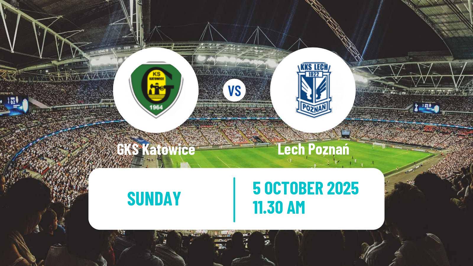 Soccer Polish Ekstraklasa GKS Katowice - Lech Poznań