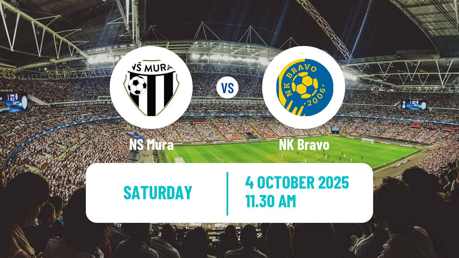 Soccer Slovenian PrvaLiga Mura - NK Bravo