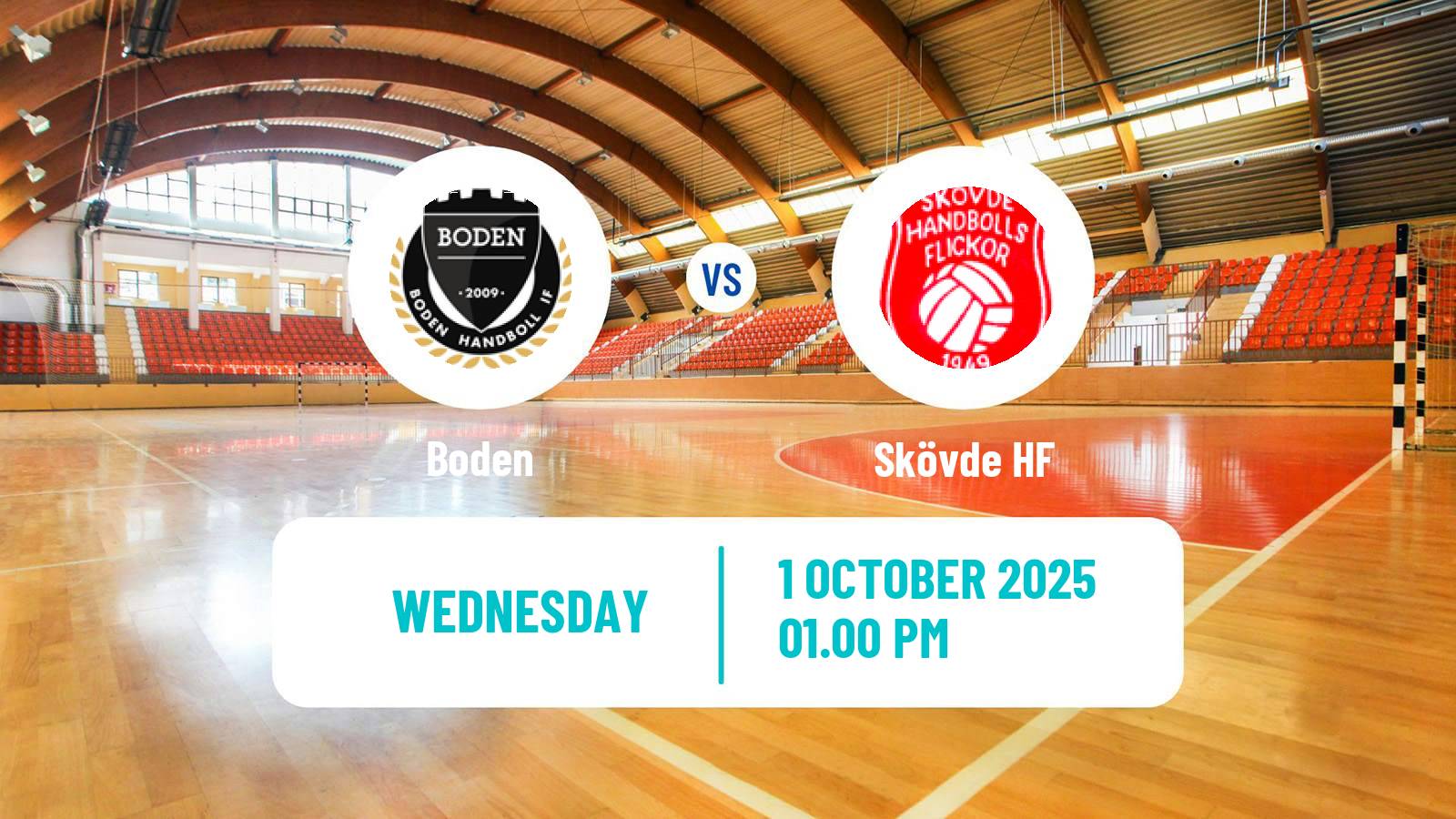 Handball Swedish Elitserien Handball Women Boden - Skövde