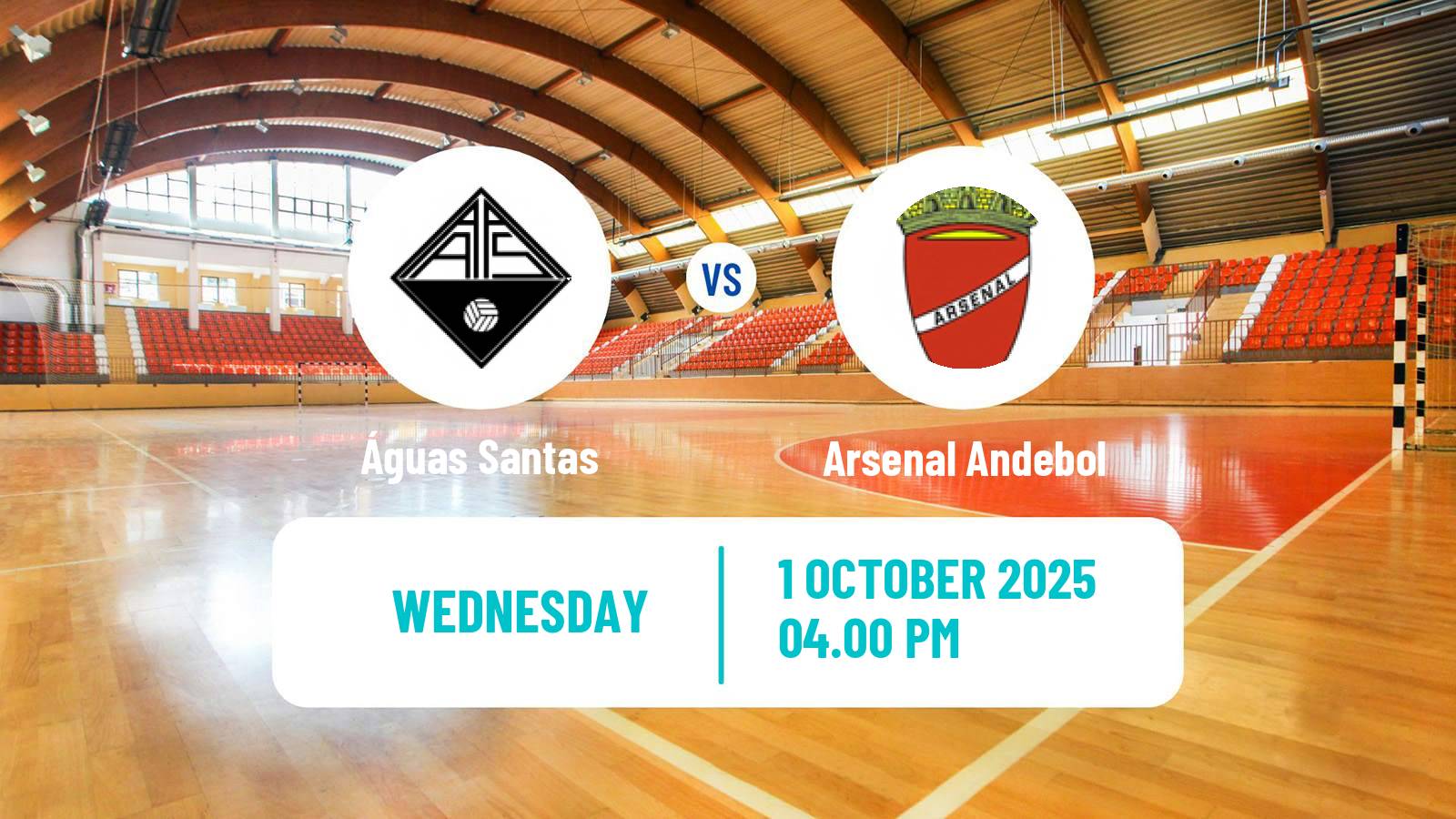 Handball Portuguese Andebol 1 Águas Santas - Arsenal Andebol