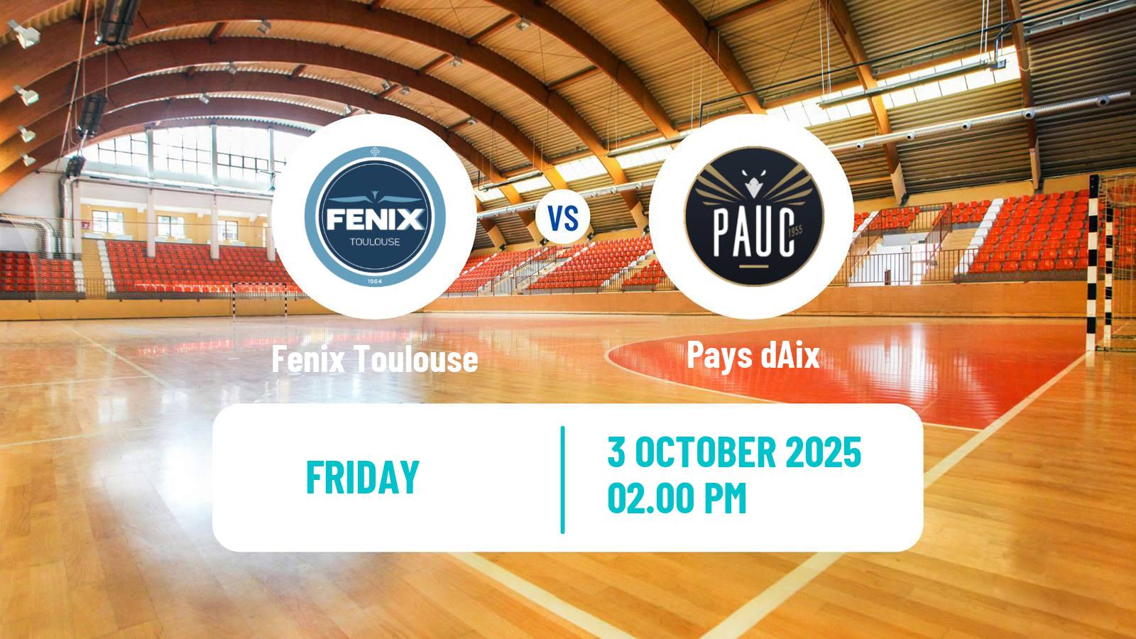Handball French Starligue Handball Fenix Toulouse - Pays dAix
