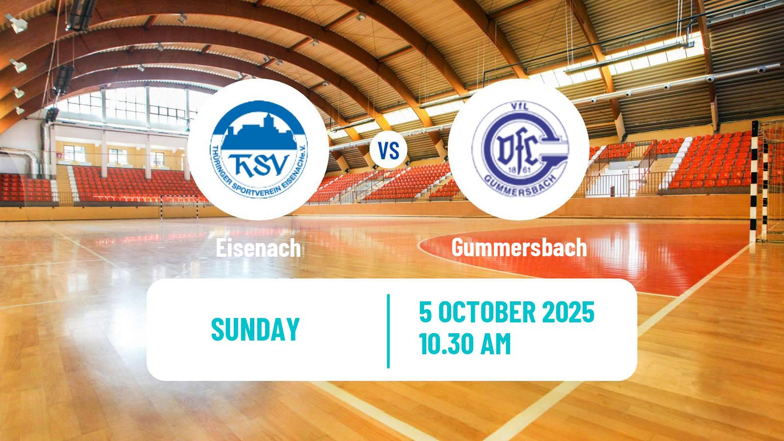 Handball German Bundesliga Handball Eisenach - Gummersbach