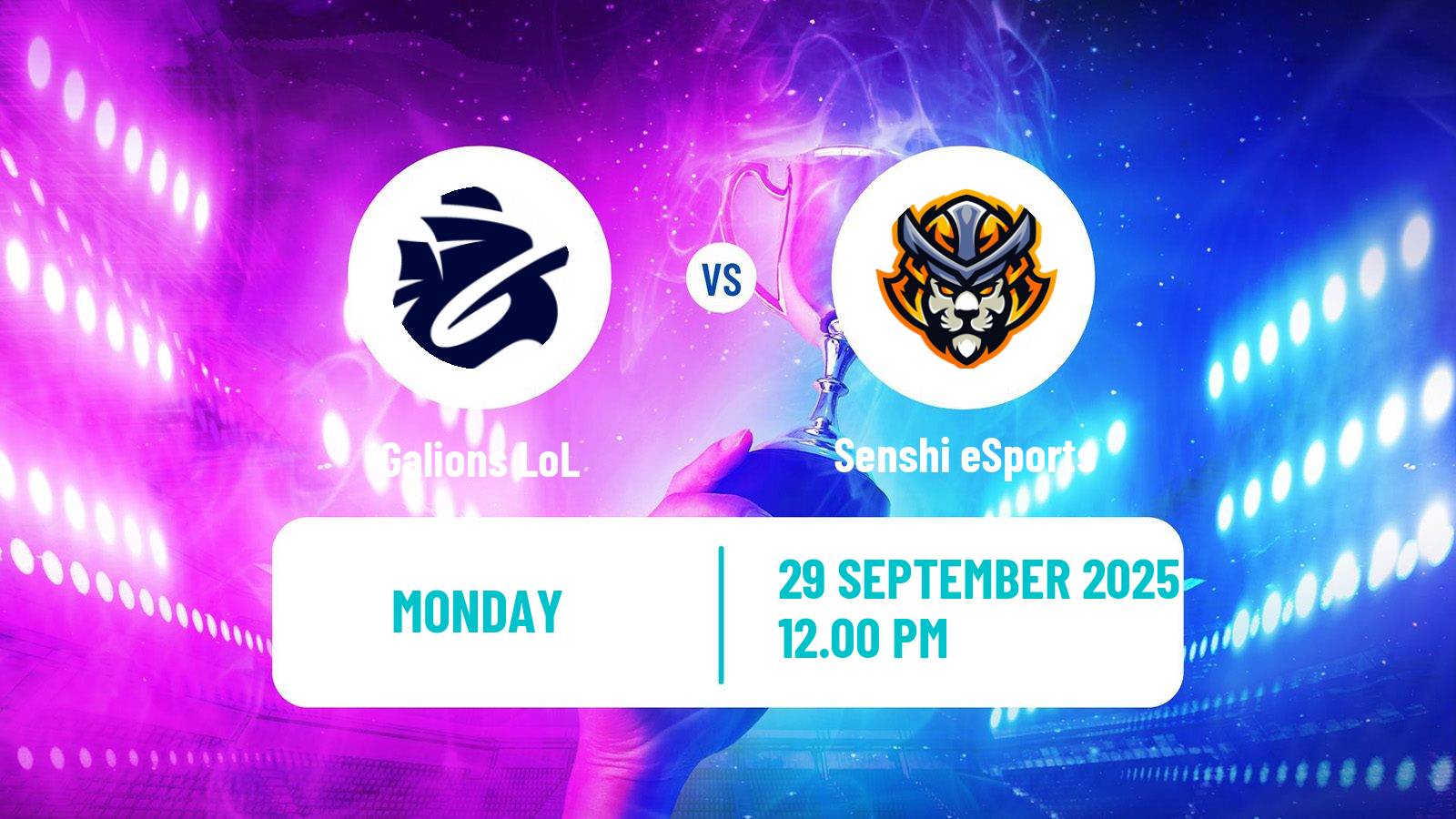 Esports League Of Legends Emea Masters Galions - Senshi eSports