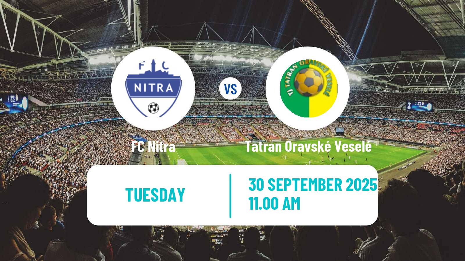 Soccer Slovak Cup Nitra - Tatran Oravské Veselé