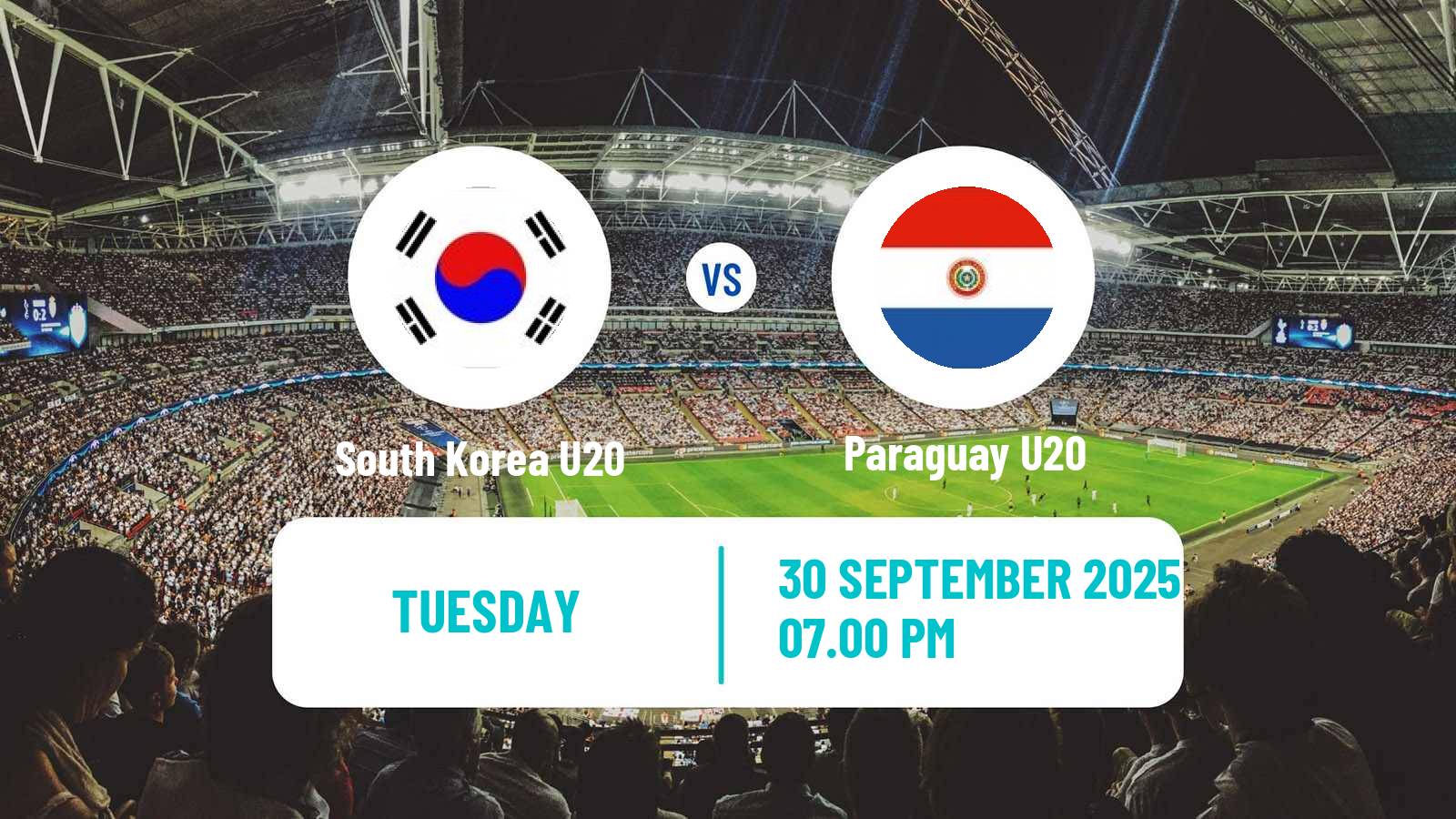 Soccer FIFA World Cup U20 South Korea U20 - Paraguay U20