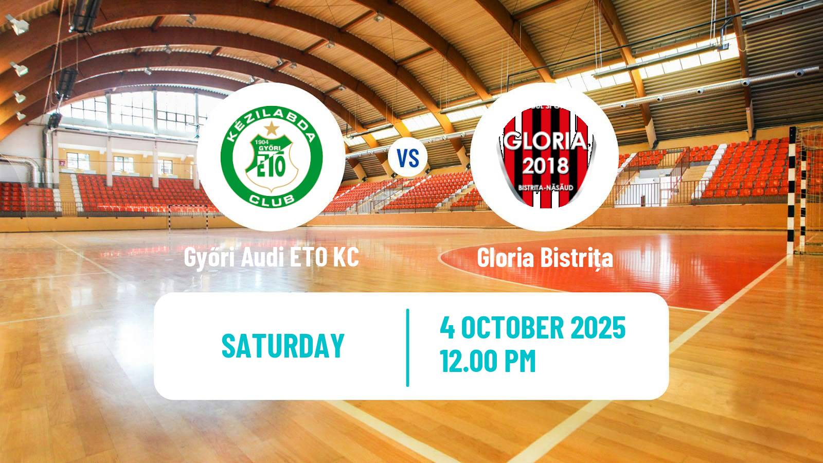 Handball EHF Champions League Women Győri Audi ETO KC - Gloria Bistrița