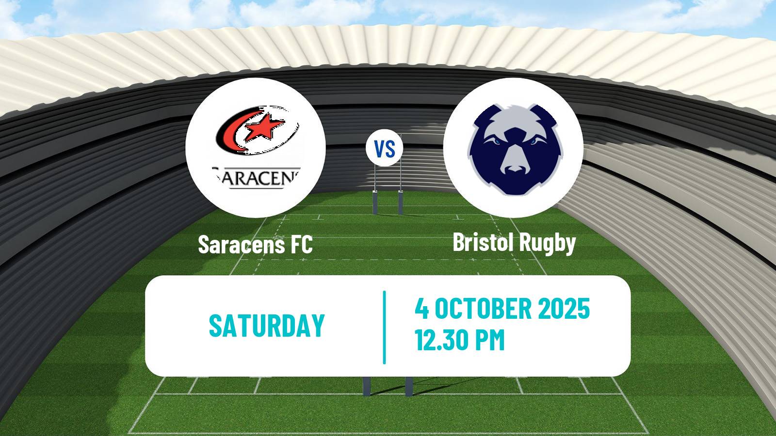 Rugby union English Premiership Rugby Saracens - Bristol Rugby