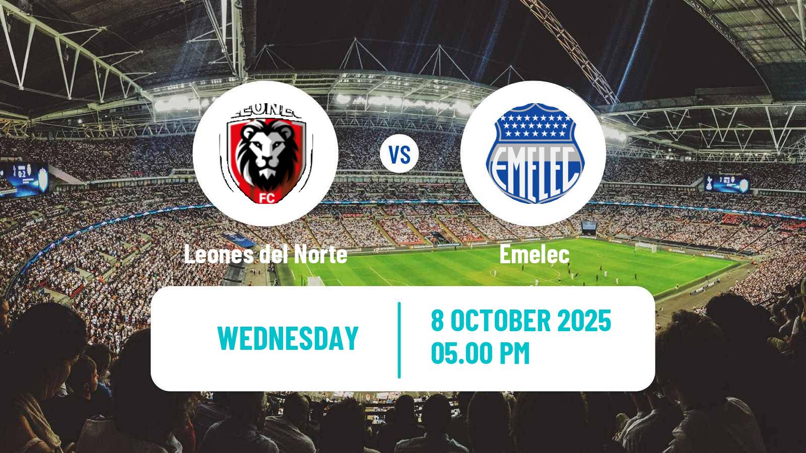 Soccer Ecuadorian Copa Leones del Norte - Emelec