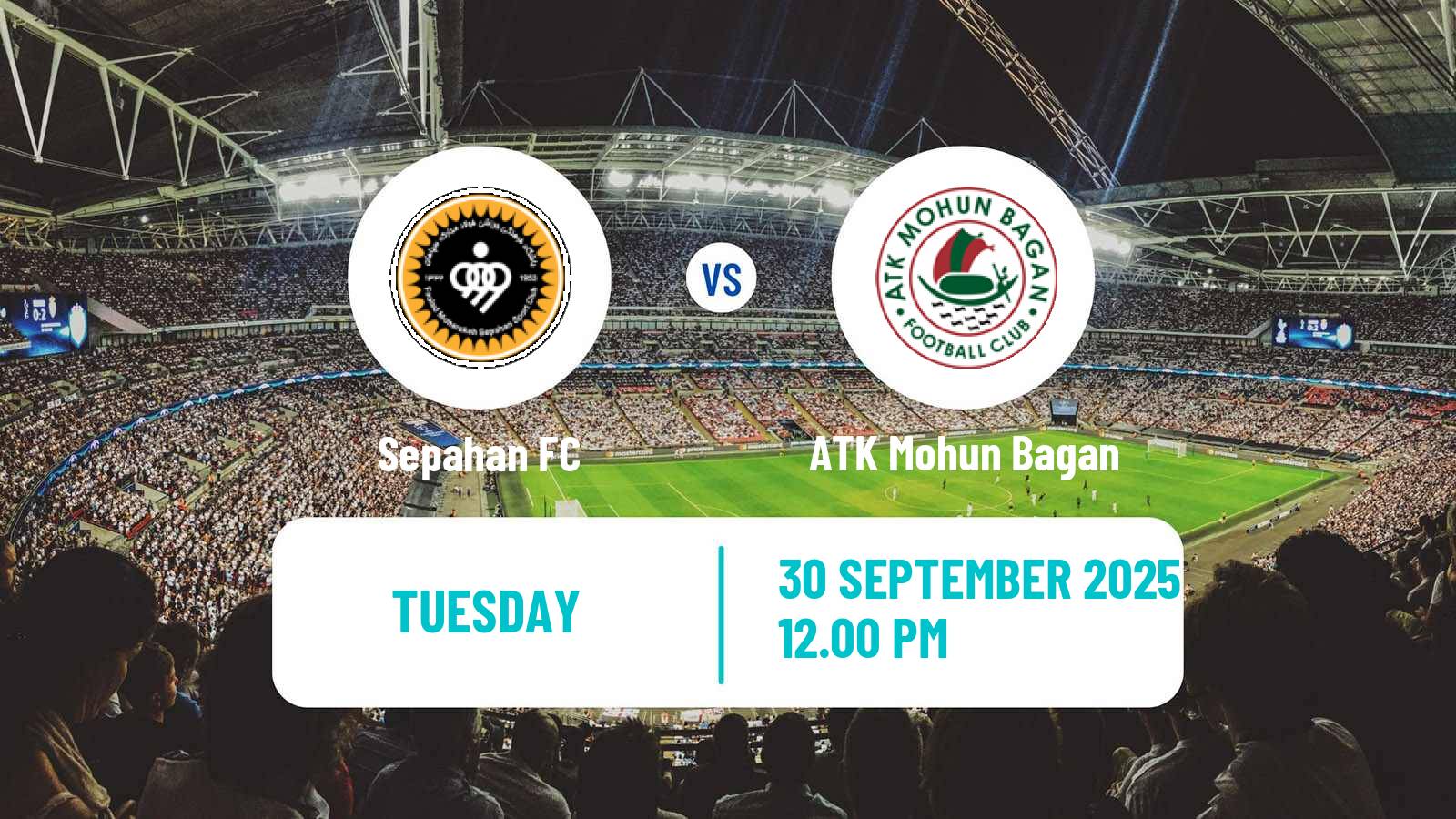 Soccer AFC Champions League 2 Sepahan - ATK Mohun Bagan