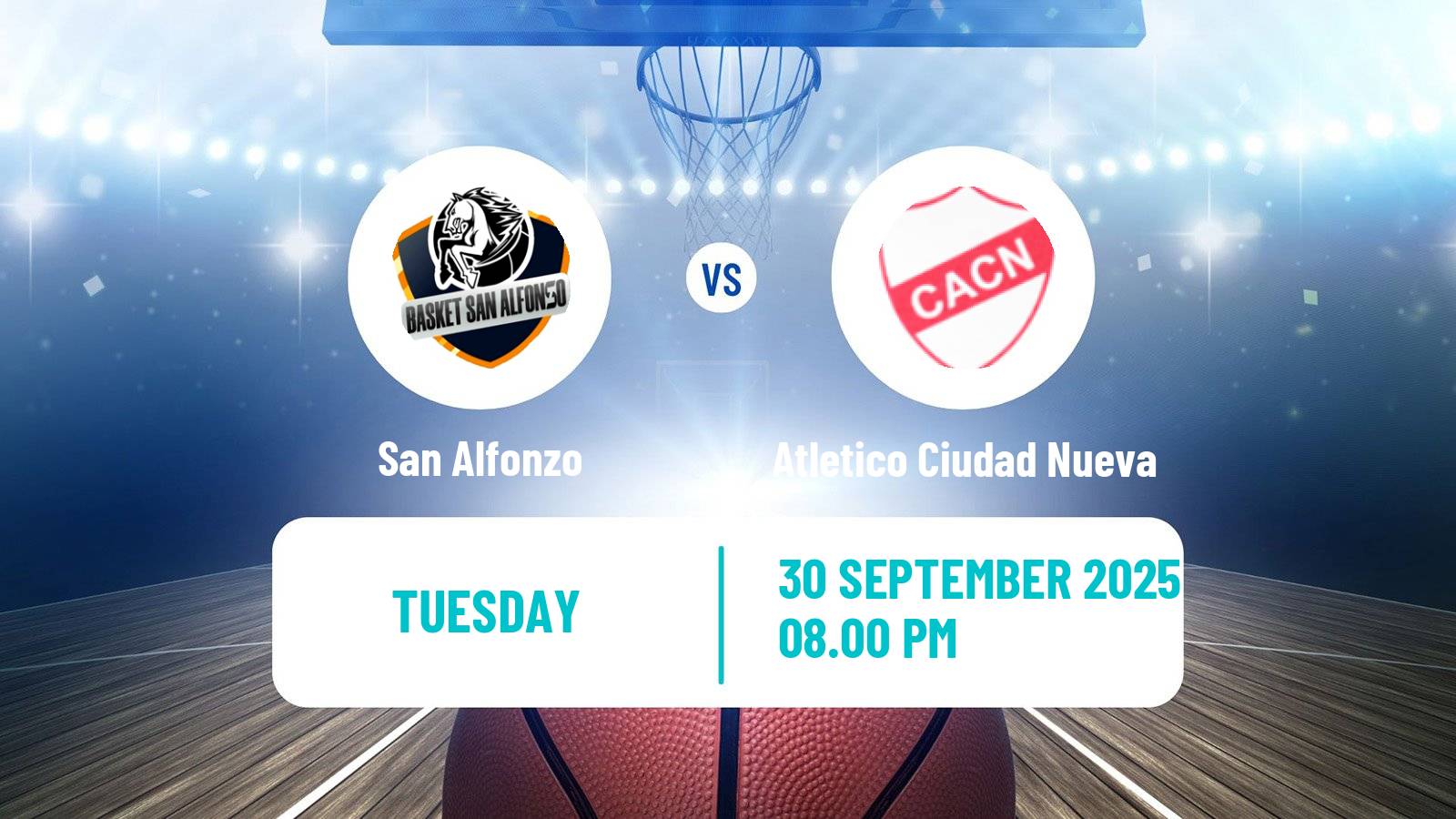 Basketball Paraguayan LNB Basketball San Alfonzo - Atletico Ciudad Nueva
