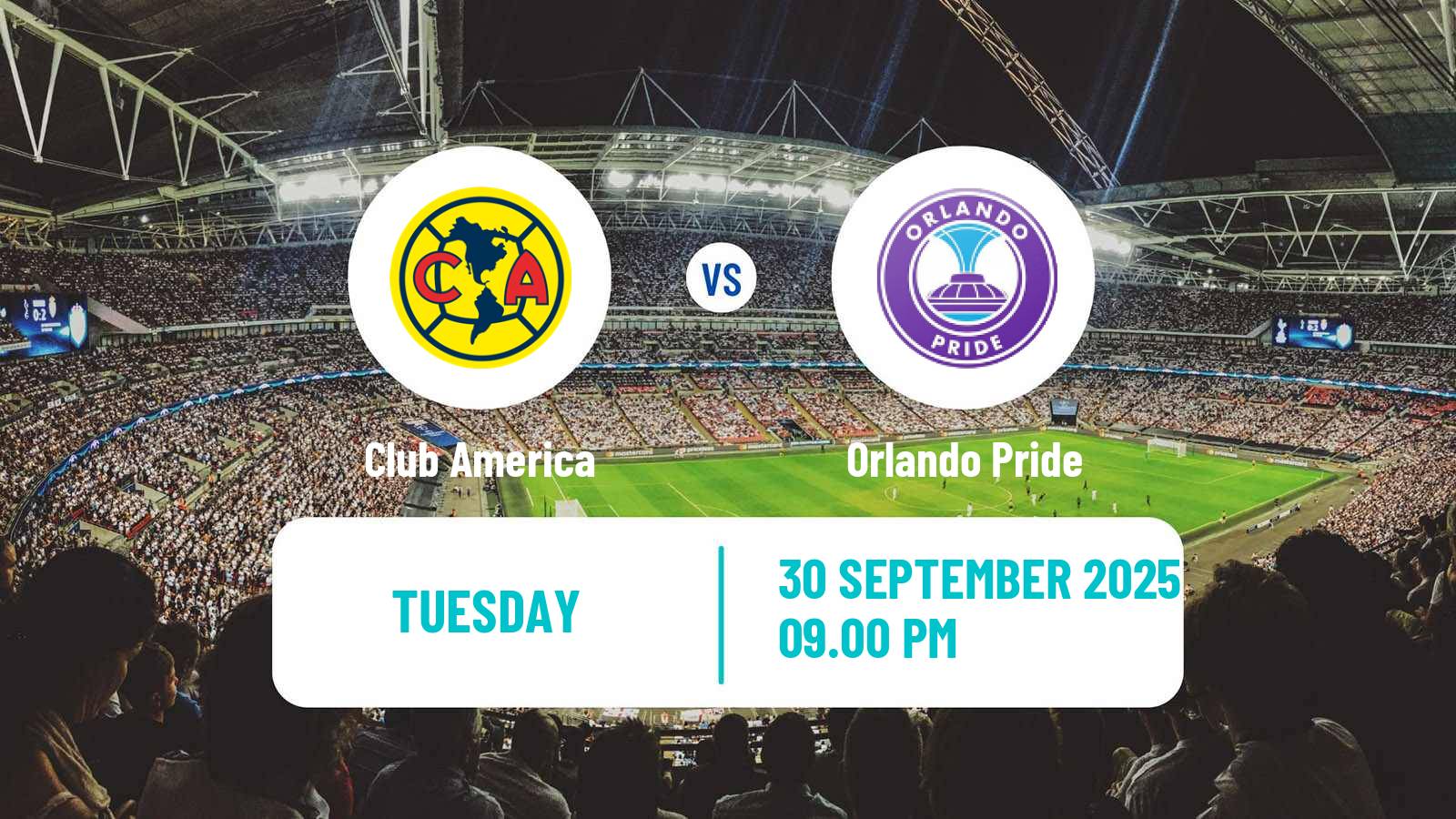 Soccer CONCACAF Champions Cup Women Club America - Orlando Pride