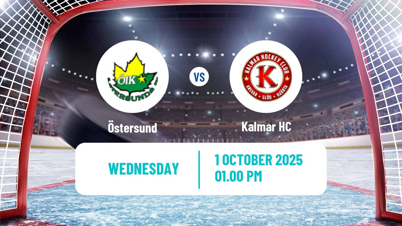 Hockey Swedish Hockey Allsvenskan Östersund - Kalmar