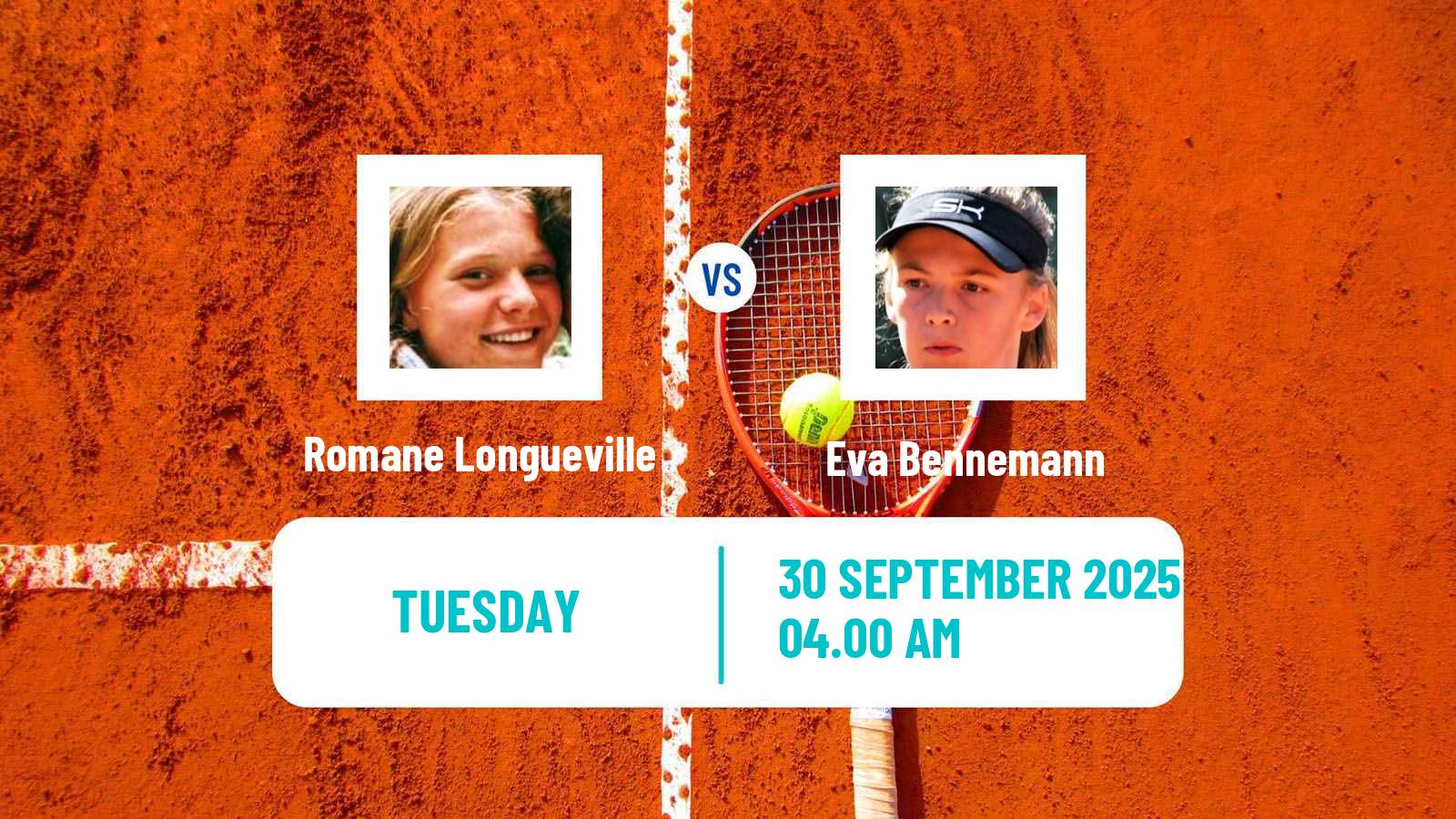 Tennis ITF W15 Varna Women Romane Longueville - Eva Bennemann